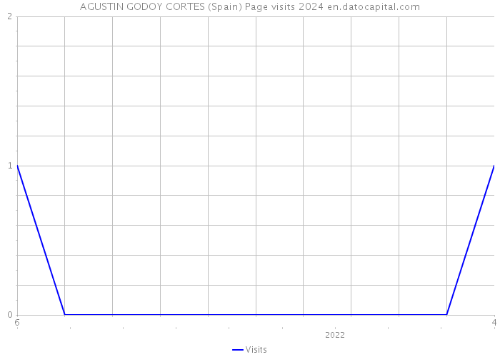 AGUSTIN GODOY CORTES (Spain) Page visits 2024 