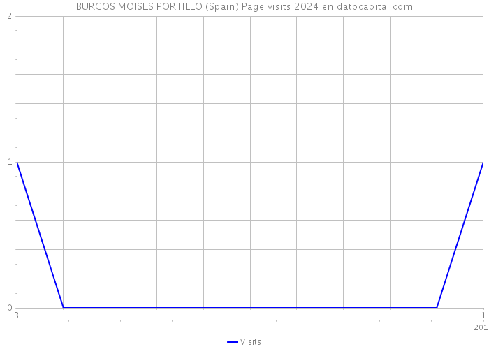 BURGOS MOISES PORTILLO (Spain) Page visits 2024 