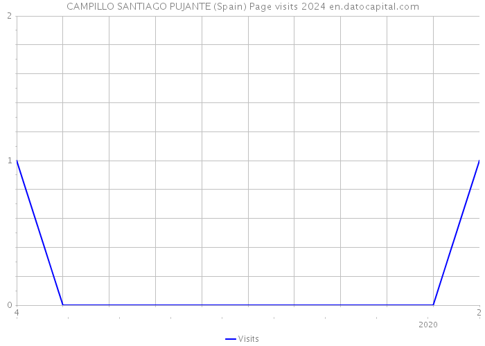CAMPILLO SANTIAGO PUJANTE (Spain) Page visits 2024 