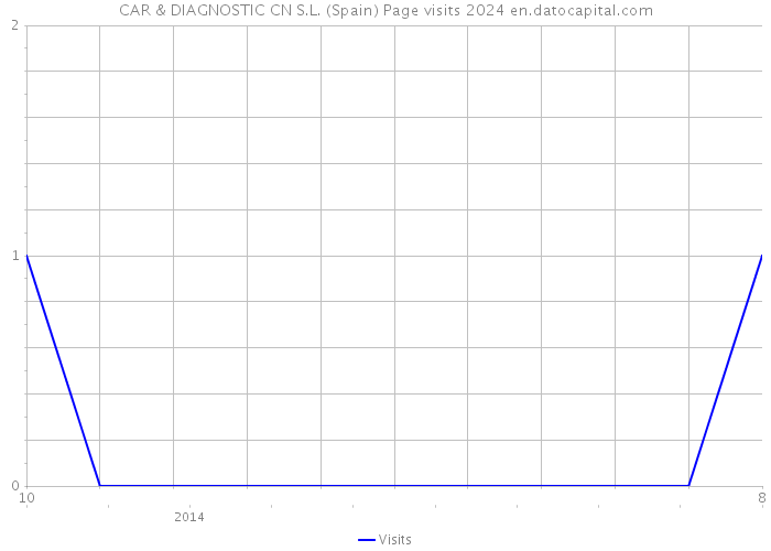 CAR & DIAGNOSTIC CN S.L. (Spain) Page visits 2024 