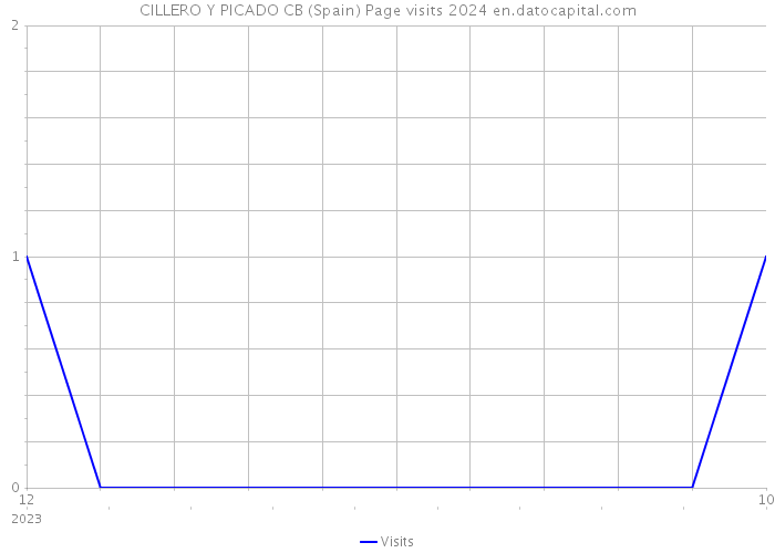 CILLERO Y PICADO CB (Spain) Page visits 2024 