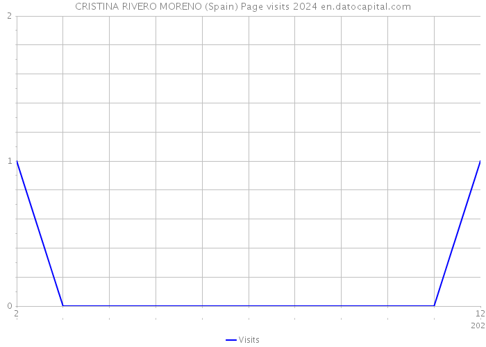 CRISTINA RIVERO MORENO (Spain) Page visits 2024 