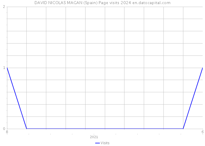 DAVID NICOLAS MAGAN (Spain) Page visits 2024 