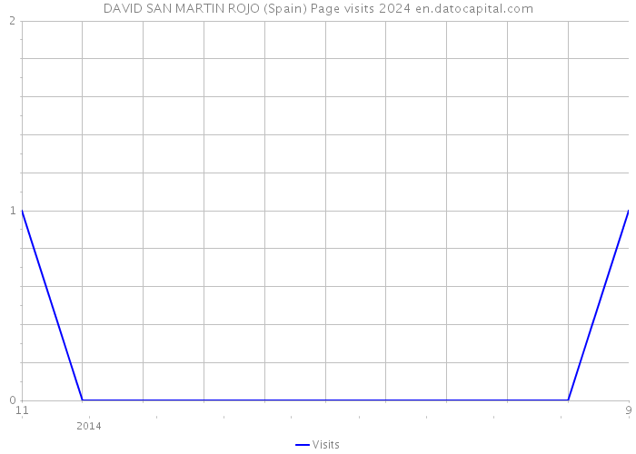 DAVID SAN MARTIN ROJO (Spain) Page visits 2024 
