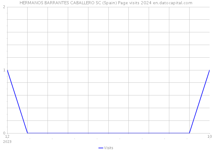 HERMANOS BARRANTES CABALLERO SC (Spain) Page visits 2024 