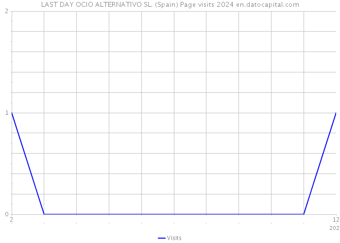 LAST DAY OCIO ALTERNATIVO SL. (Spain) Page visits 2024 