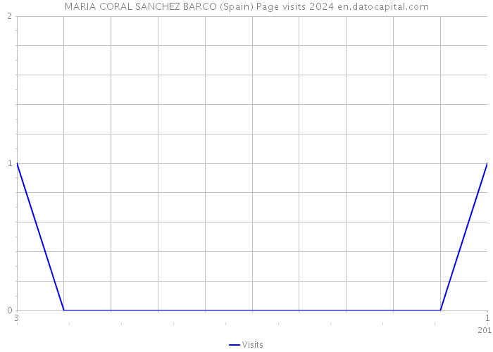 MARIA CORAL SANCHEZ BARCO (Spain) Page visits 2024 
