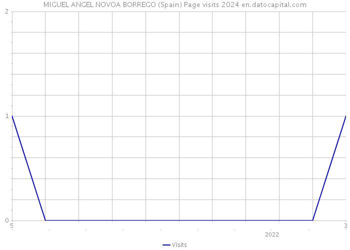 MIGUEL ANGEL NOVOA BORREGO (Spain) Page visits 2024 
