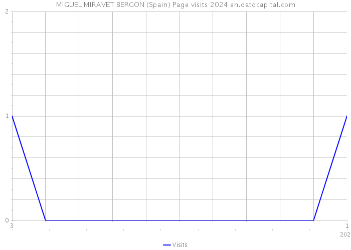 MIGUEL MIRAVET BERGON (Spain) Page visits 2024 