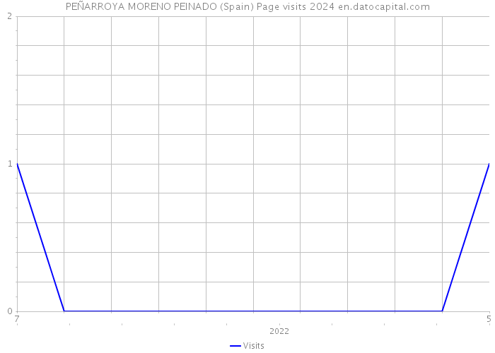 PEÑARROYA MORENO PEINADO (Spain) Page visits 2024 