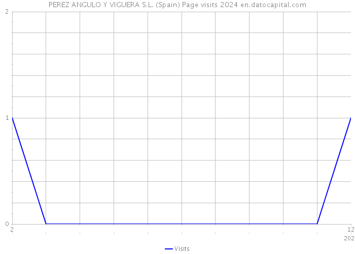 PEREZ ANGULO Y VIGUERA S.L. (Spain) Page visits 2024 