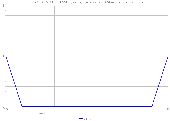 SERGIO DE MIGUEL JESSEL (Spain) Page visits 2024 