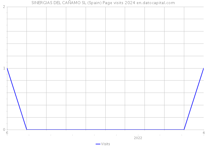 SINERGIAS DEL CAÑAMO SL (Spain) Page visits 2024 