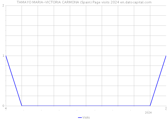 TAMAYO MARIA-VICTORIA CARMONA (Spain) Page visits 2024 