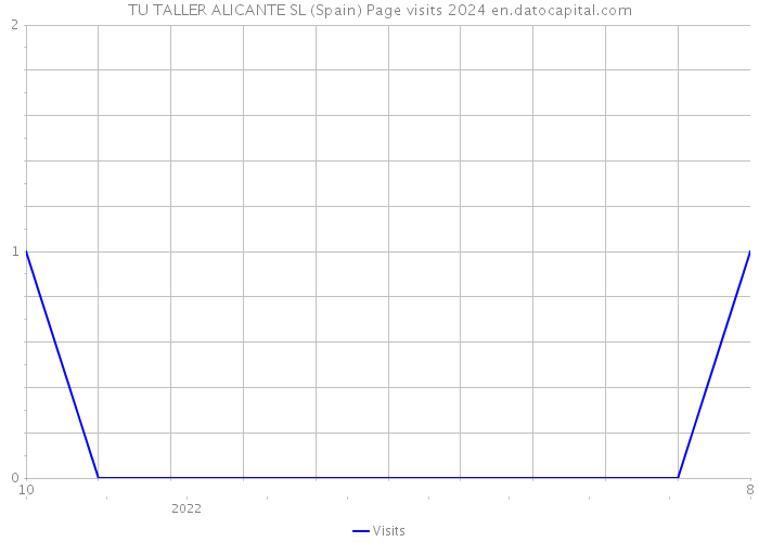 TU TALLER ALICANTE SL (Spain) Page visits 2024 