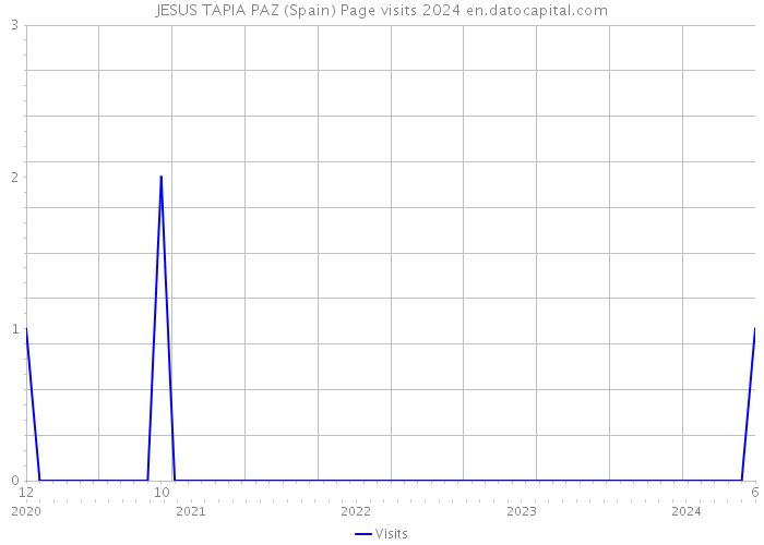 JESUS TAPIA PAZ (Spain) Page visits 2024 