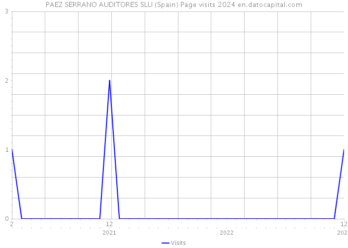 PAEZ SERRANO AUDITORES SLU (Spain) Page visits 2024 