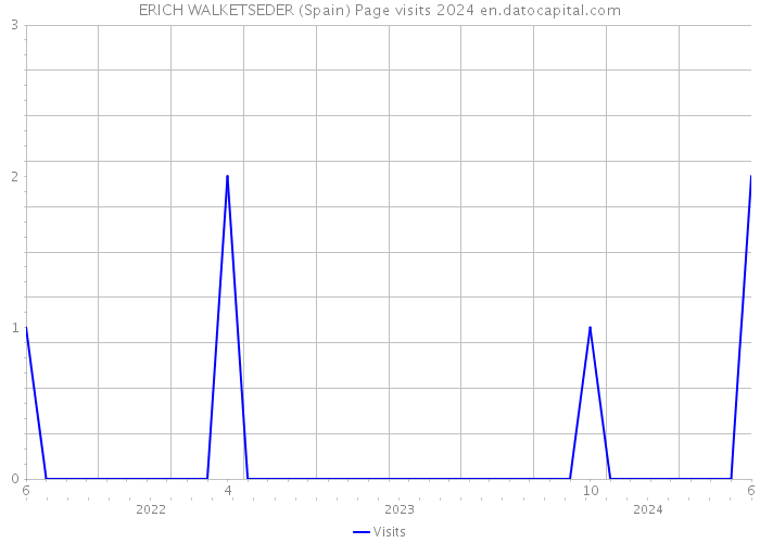 ERICH WALKETSEDER (Spain) Page visits 2024 