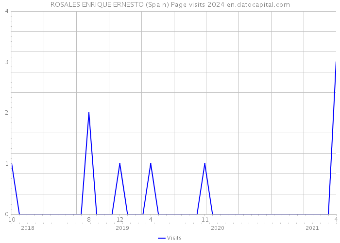 ROSALES ENRIQUE ERNESTO (Spain) Page visits 2024 