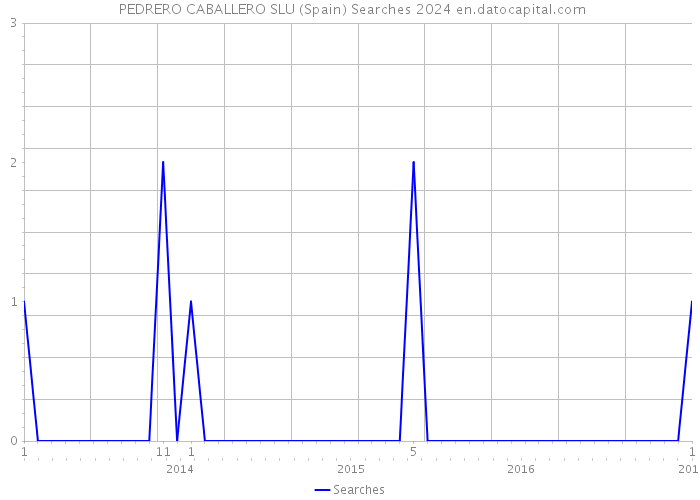  PEDRERO CABALLERO SLU (Spain) Searches 2024 