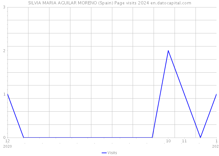 SILVIA MARIA AGUILAR MORENO (Spain) Page visits 2024 