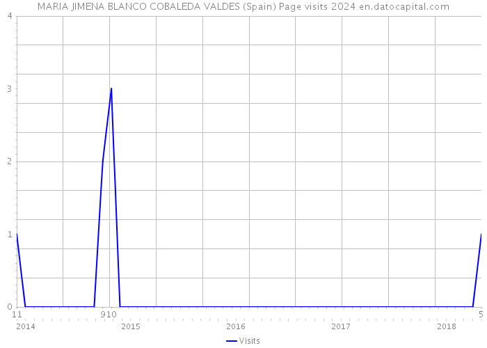 MARIA JIMENA BLANCO COBALEDA VALDES (Spain) Page visits 2024 