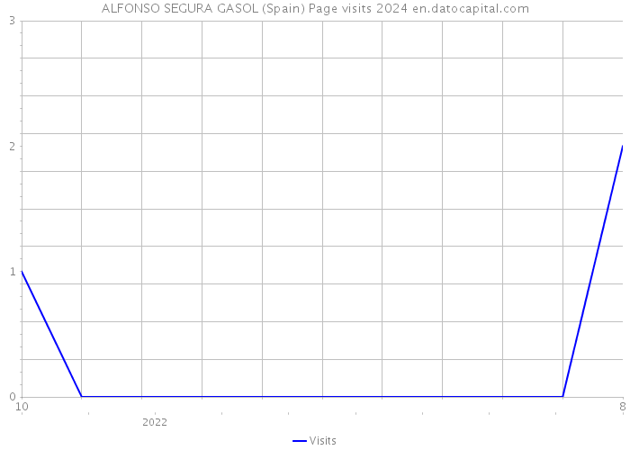 ALFONSO SEGURA GASOL (Spain) Page visits 2024 