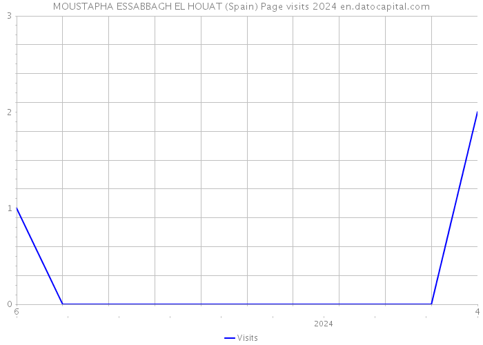 MOUSTAPHA ESSABBAGH EL HOUAT (Spain) Page visits 2024 