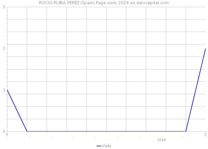ROCIO RUBIA PEREZ (Spain) Page visits 2024 