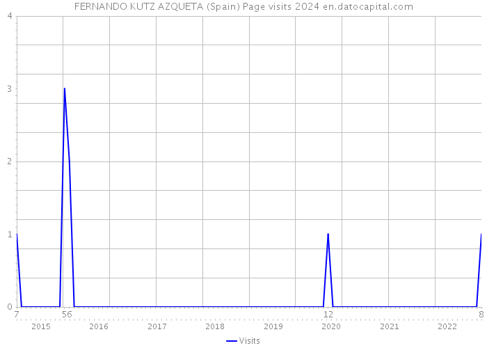 FERNANDO KUTZ AZQUETA (Spain) Page visits 2024 