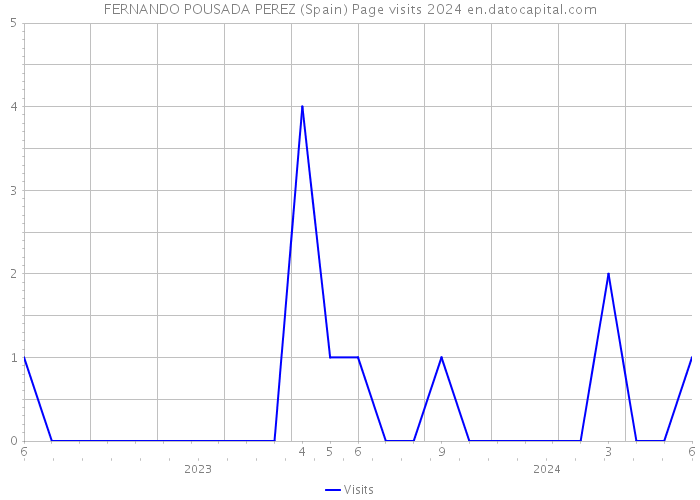 FERNANDO POUSADA PEREZ (Spain) Page visits 2024 