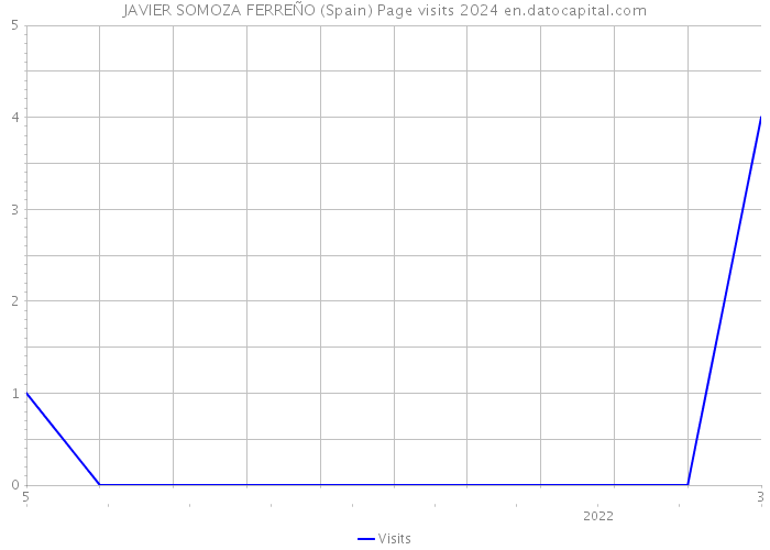 JAVIER SOMOZA FERREÑO (Spain) Page visits 2024 