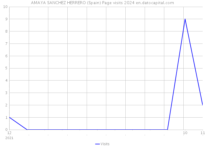 AMAYA SANCHEZ HERRERO (Spain) Page visits 2024 