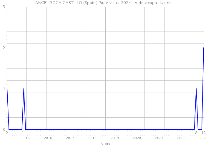 ANGEL ROCA CASTILLO (Spain) Page visits 2024 