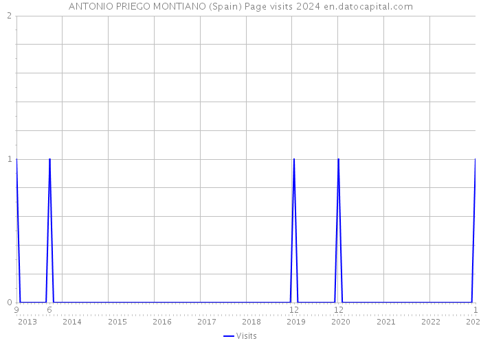 ANTONIO PRIEGO MONTIANO (Spain) Page visits 2024 