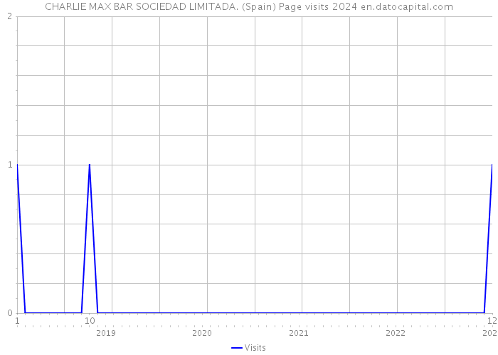 CHARLIE MAX BAR SOCIEDAD LIMITADA. (Spain) Page visits 2024 