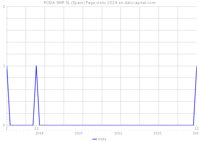 RODA SMR SL (Spain) Page visits 2024 