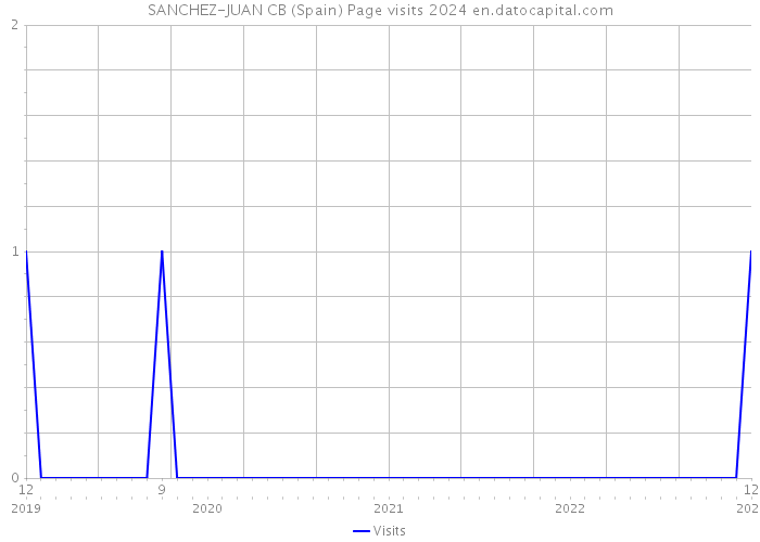 SANCHEZ-JUAN CB (Spain) Page visits 2024 
