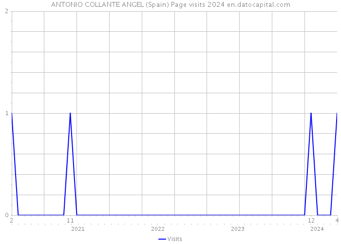 ANTONIO COLLANTE ANGEL (Spain) Page visits 2024 