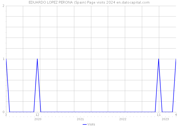 EDUARDO LOPEZ PERONA (Spain) Page visits 2024 