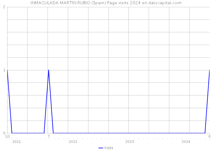 INMACULADA MARTIN RUBIO (Spain) Page visits 2024 