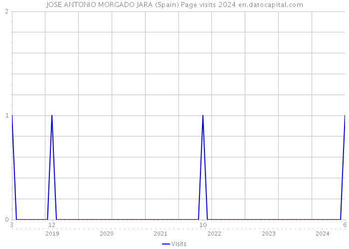 JOSE ANTONIO MORGADO JARA (Spain) Page visits 2024 