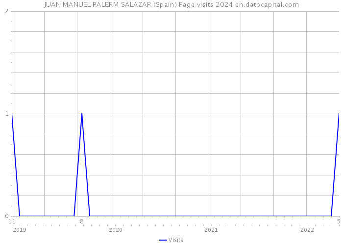 JUAN MANUEL PALERM SALAZAR (Spain) Page visits 2024 