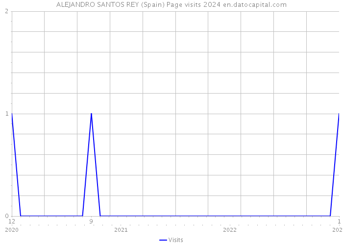 ALEJANDRO SANTOS REY (Spain) Page visits 2024 