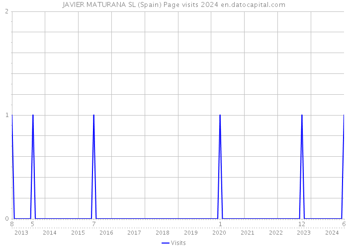 JAVIER MATURANA SL (Spain) Page visits 2024 