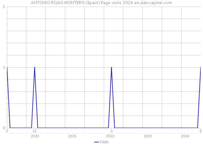 ANTONIO ROJAS MONTERO (Spain) Page visits 2024 