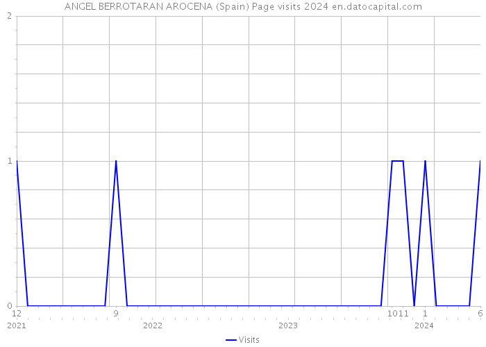 ANGEL BERROTARAN AROCENA (Spain) Page visits 2024 