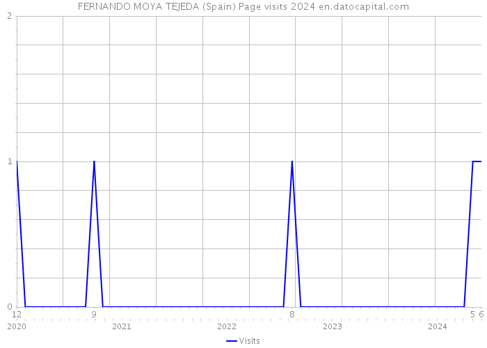 FERNANDO MOYA TEJEDA (Spain) Page visits 2024 