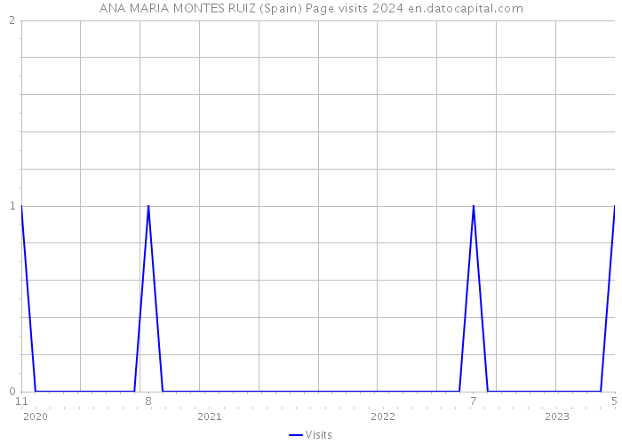 ANA MARIA MONTES RUIZ (Spain) Page visits 2024 