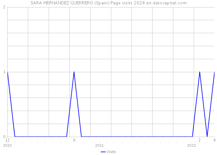 SARA HERNANDEZ GUERRERO (Spain) Page visits 2024 